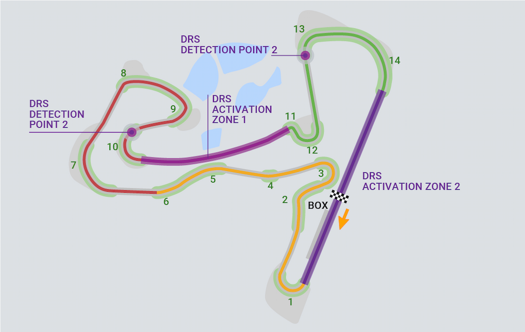 Formula 1 2023 - Netherlands GP map